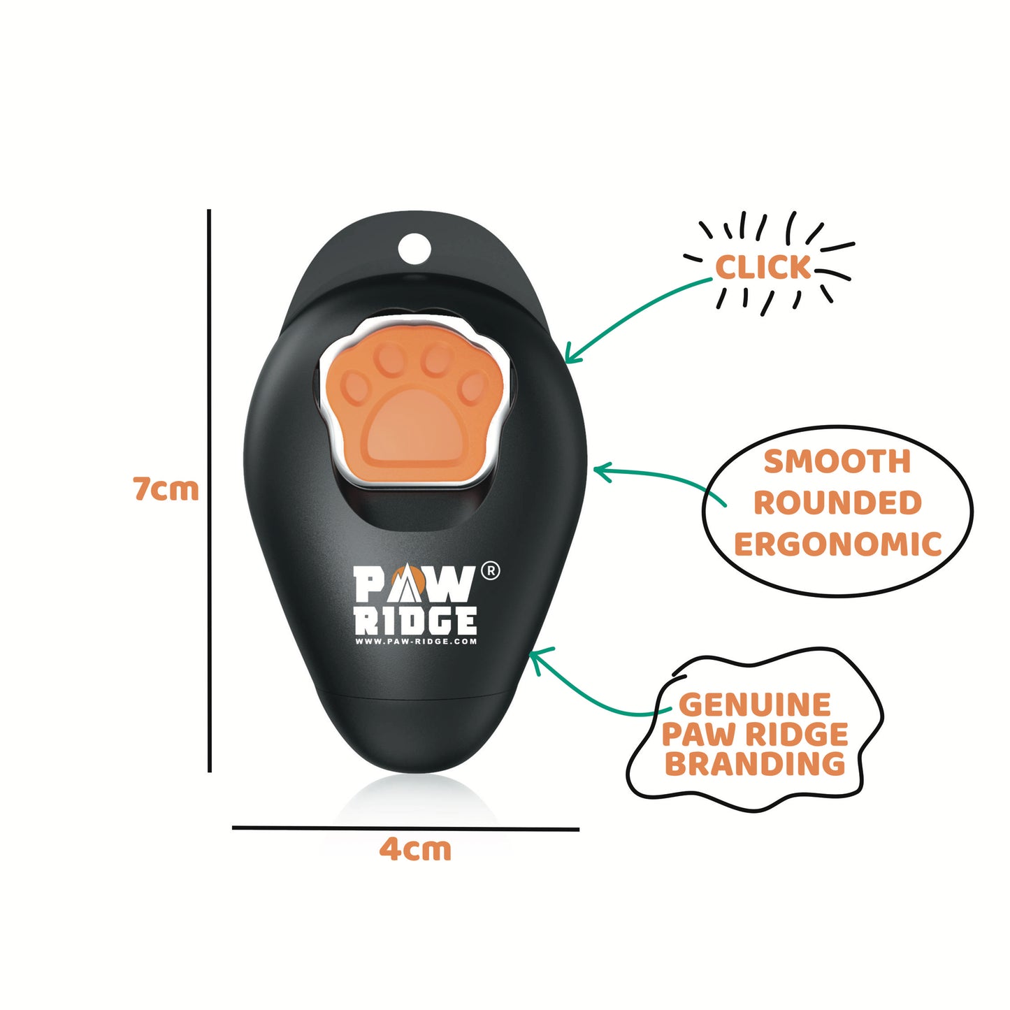 PAW RIDGE PRO CLICKER